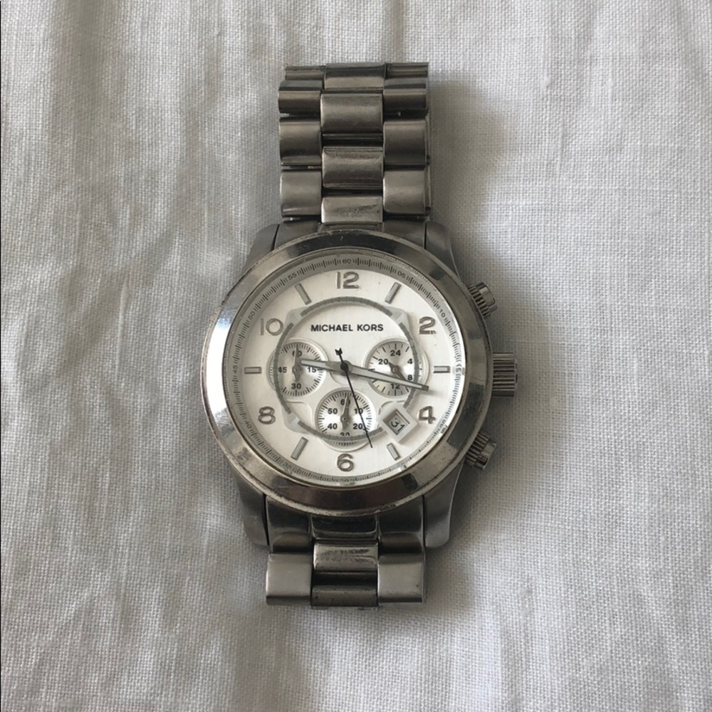 Michael Kors silver watch